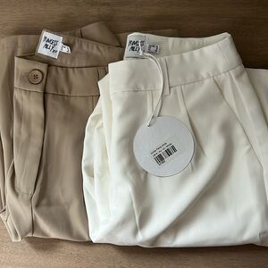2 pair Princess Polly Archer Pant size 8
